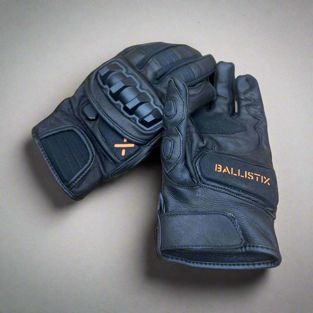 Ballistix Premium Goat Leather Moto Gloves